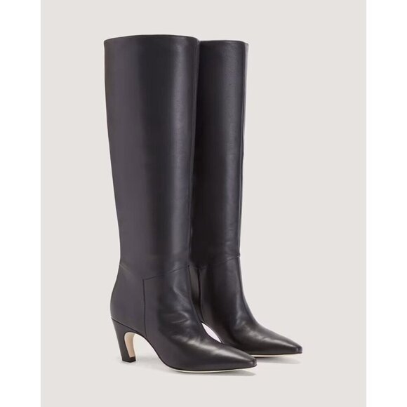 Everlane The Banana Boots in Black 5.5 Leather New Womens Knee High